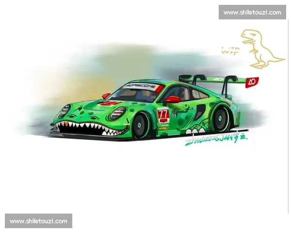 保时捷 911 GT3 R 骷髅暴龙涂装,小勒芒惊艳登场